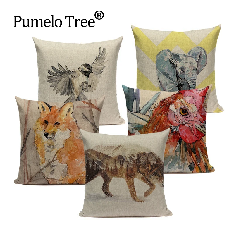 Buy Animal decorative pillow cover decorative cushions