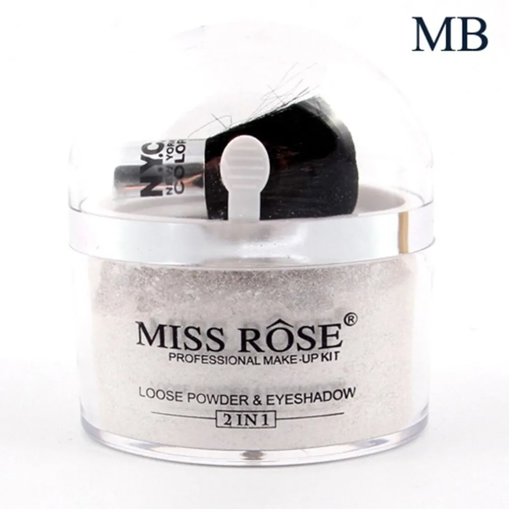 MISS ROSE Gold пудра серебряная пудра 2 цвета ремонт консилер макияж
