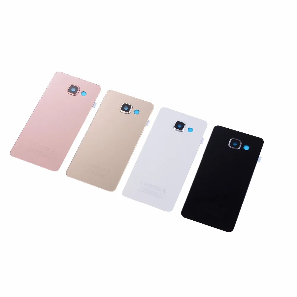 

For Samsung Galaxy A3 A5 A7 2016 A310F A510F A710F Battery Glass Cover Housing Rear Cover+Camera Lens Cover+Sticker