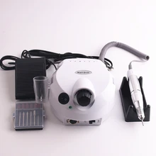 Gold Manicure Drill Nail Pen Pedicure Kit Nail File Nail Polish Art Tool 35000 RPM Professional Electric Manicure Drill Machine nail drill 30000 rpm manicure machine nail drill file drill bits pedicure kit