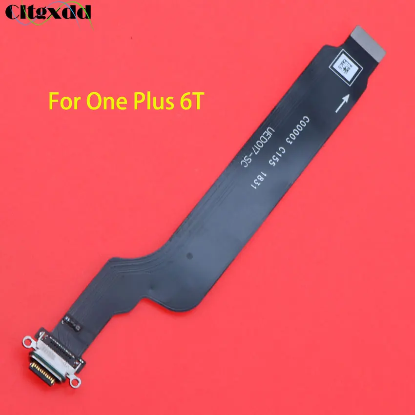 Cltgxdd Micro usb зарядный порт док-станция разъем плата Зарядка гибкий кабель с микрофоном для OnePlus 1 2 3 3T 5 5T 6 6T