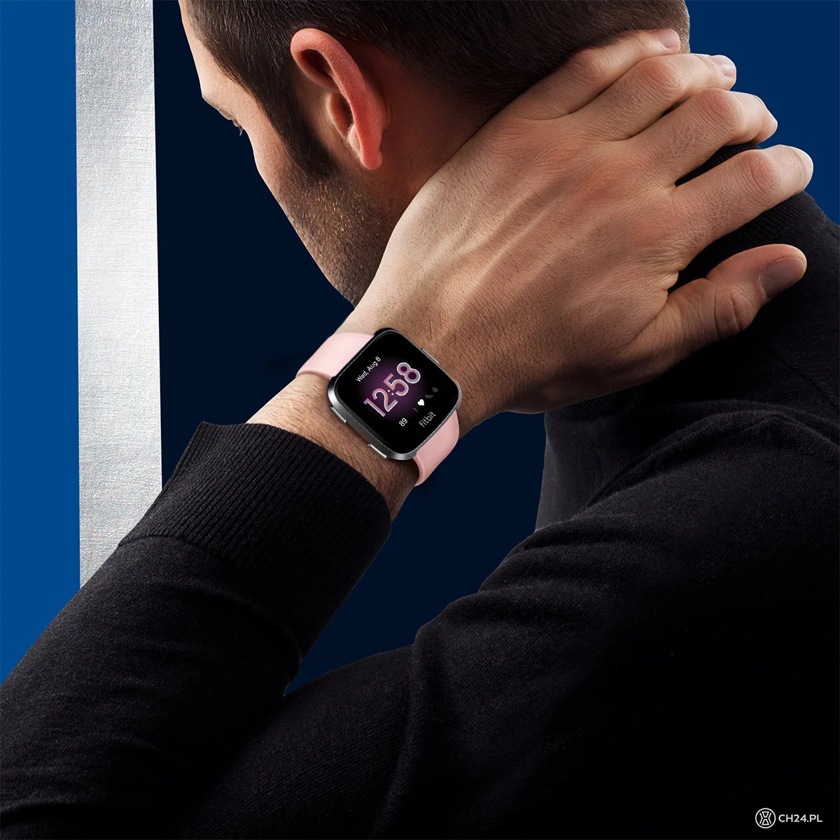 Ремешок для Fitbit Versa, часы Reverse, сменный Браслет для Fi tbit Versa Lite, ремешок с силиконовой пряжкой, наручные часы