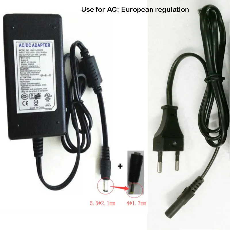 Power Supply Adapter for Symbol MC55 MC75 MC1000 MC3000 50-14000-249R w//Cable