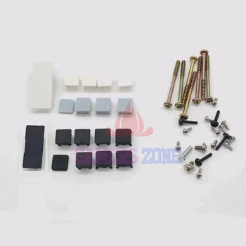 

Black Plastic For PS3 Slim Console Screws w/ Screw Rubber Feet Cover Set