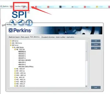 

For Perknis SPI2 2018A spare parts catalog and service information + keygen unlocked free shipping