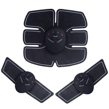 Abdominal Muscle Stimulador Electro Electrostimulation EMS ABS Home Fitness Gym Machine Building Body Arm Biceps Massager