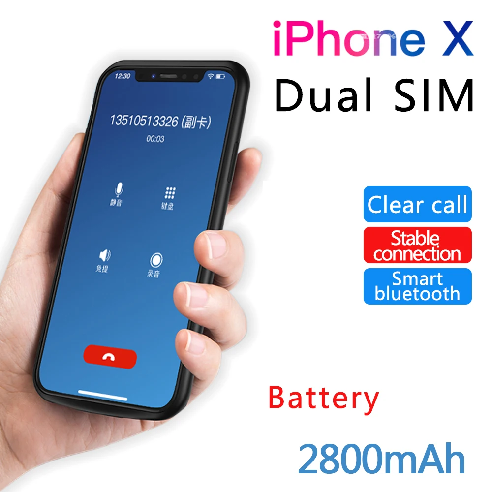 2020 For iPhone X/XS Dual SIM Dual Standby