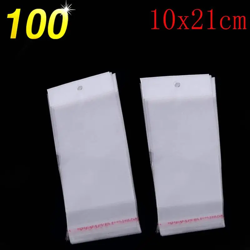 

10x21 cm clear sweets cookies lollipops cake cellophane Bags packaging candy Cookie Plastic New for the wedding 100pcs