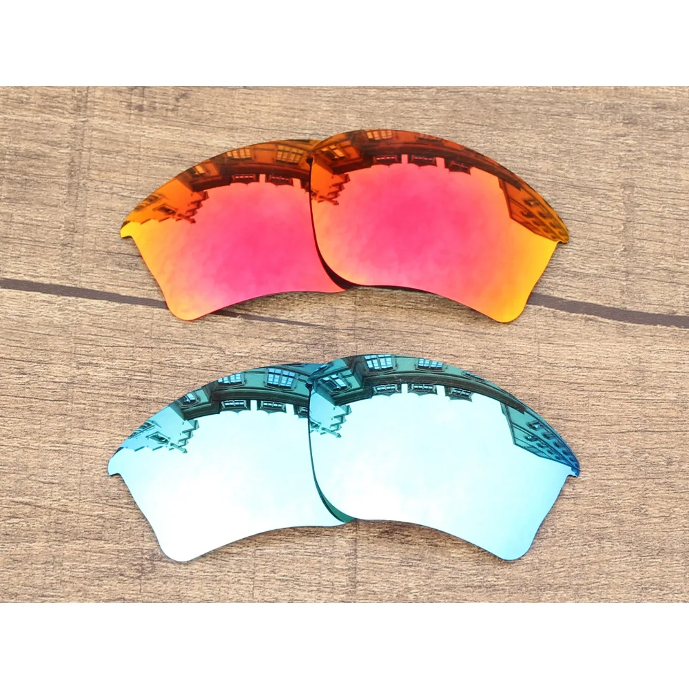 Vonxyz 2 Pairs Ice Mirror &amp Ruby Polycarbonate Replacement Lenses for-Oakley Half Jacket XLJ Frame | Аксессуары для одежды