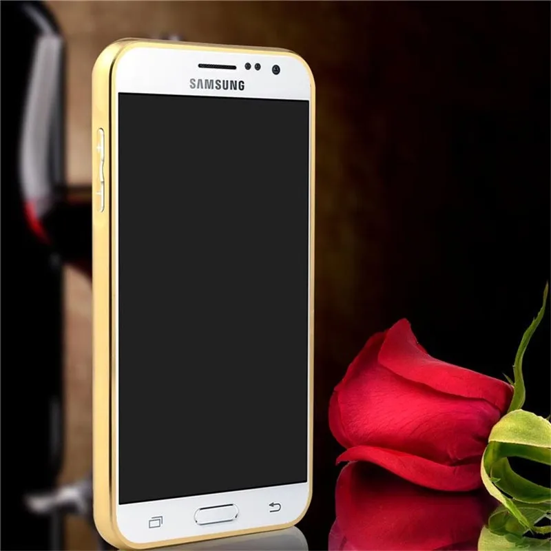 Luxury Metal + Mirror Acrylic Case For Samsung Galaxy Grand 2 Duos G7102 G7106 G7108 Mobile Phone Protective Back Cases (11)