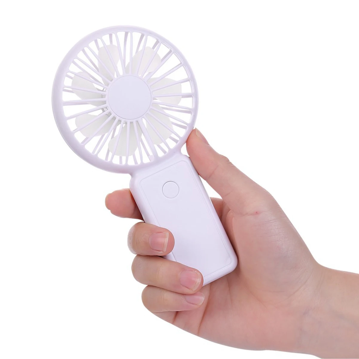 

Portable Handheld Mini USB Fan Rechargeable Portable Desktop Fan 3 Wind Speed Modes Outdoor Travel Cooling Fan
