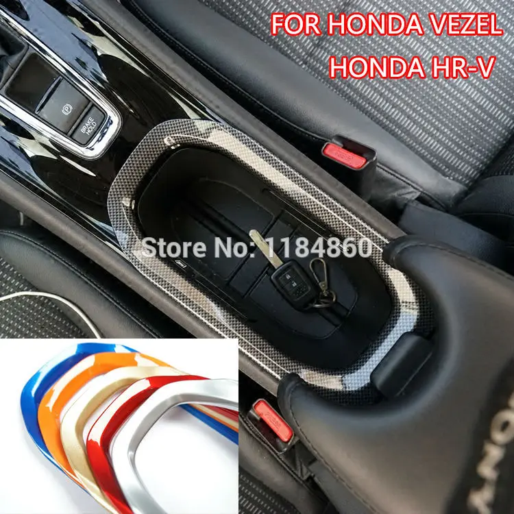 For Honda VEZEL HR V HRV 2014 2015 2016 Car Styling Colorful Cup Holder