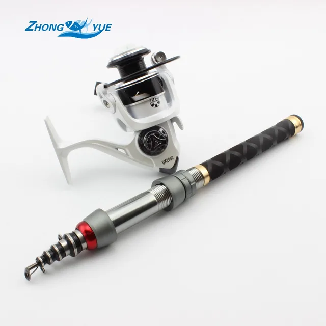 Best Offers High Quality 1.8M 2.1M 2.4M Telescopic Fishing Rod And 2000 Series Spinning Fishing Reel Set Kit Free shipping Best Offers High Quality 1.8M 2.1M 2.4M Telescopic Fishing Rod And 2000 Series Spinning Fishing Reel Set Kit Free shipping