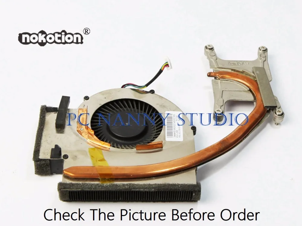 

NOKOTION FOR T520 75y5784 Cooling Fan & Heatsink Assembly Radiator Cooler WORKING used