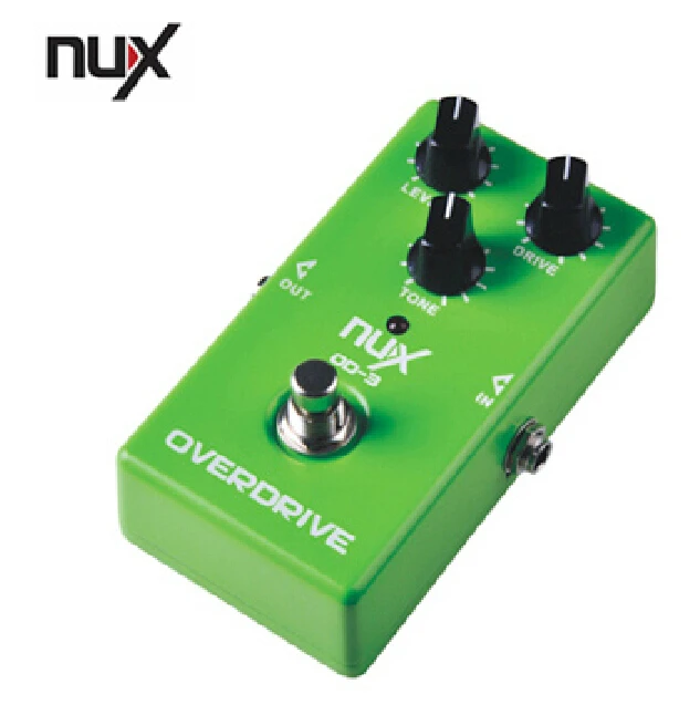 

Electric Guitar Effects Tube NUX OD-3 Overload Digitech Video Recording Evaluation Overdrive Aluminum Distortion