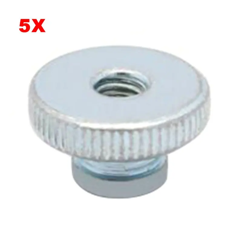  5pcs/lot 3D Printer Kit Press Nuts Heating Bed Adjustment Screw Nut M3 Decorative Cap Nuts Wholesale 