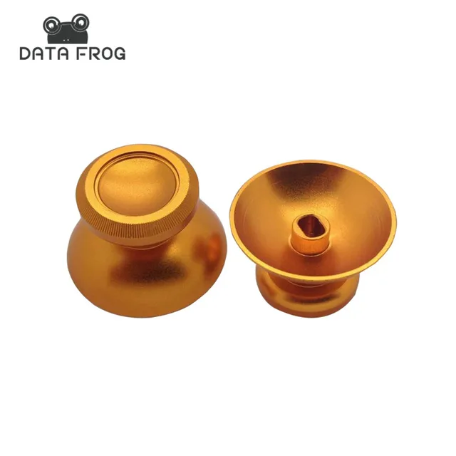 Best Offers High Quality Gold Metal Aluminum Thumbsticks For Microsoft Xbox One 1 Controller Thumb stick for x box one in stock FREE SHIPPIN