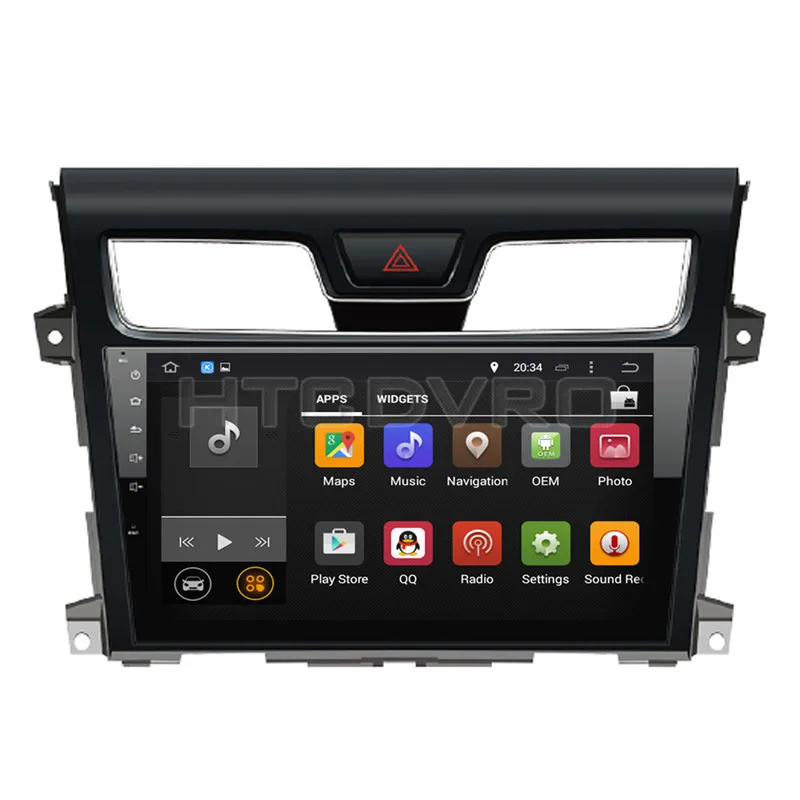 Best YMODVHT 10.1inch Octa Core 4GB+32GB Android 9.0 Car DVD Player for Nissan Teana 2013-  Radio Stereo GPS Navigation 1