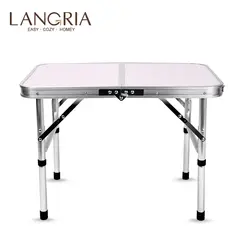Алюминиевый складной стол подставка для ноутбука стол регулируется уличные столы барбекю Портативный легкий, простой дождь