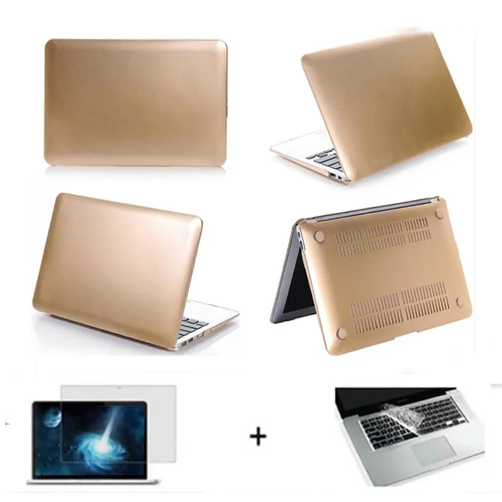 frosted matte Gold laptop sleeve protective shell for mac book pro retina air 11 13 15 frosted matte Gold laptop sleeve protective shell for mac book pro retina air 11 13 15