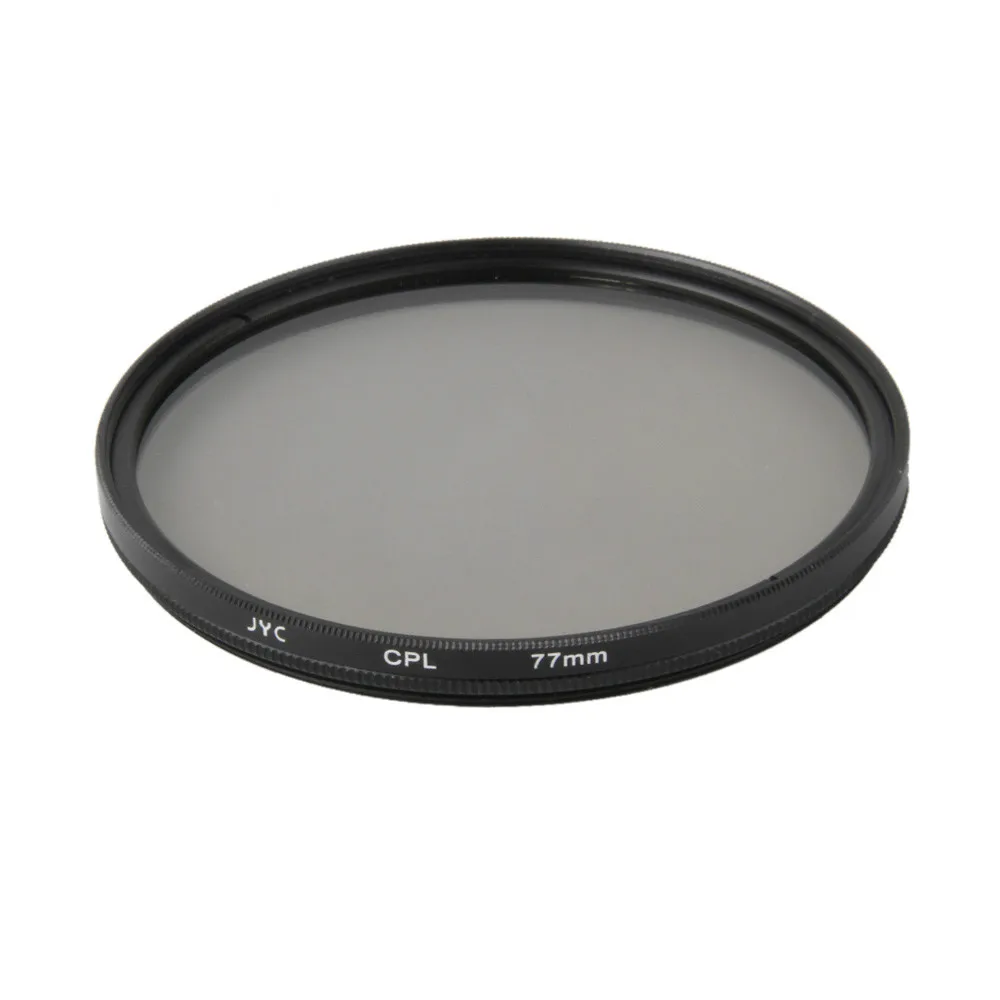 Free Shipping Jyc 77mm Cpl Circular Polarizer Filter For Canon Nikon