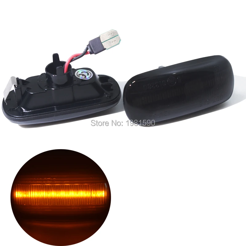 

2pcs Amber LED car turn signal light for Audi A3 S3 8P A4 S4 RS4 B6 B7 B8 A6 S6 RS6 C5 C7 car led side marker lamp