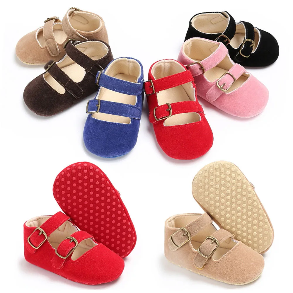 Kids Infant Boat Shoes Girls PU Leather Sneakers Casual Newborn Toddler