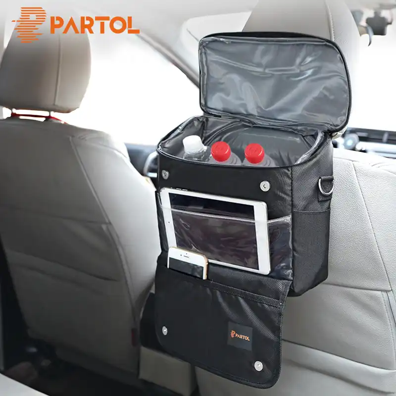 Car Multi-Purpose Seat Keep Warm Cold Storage Bag Box Organizer Food Container
