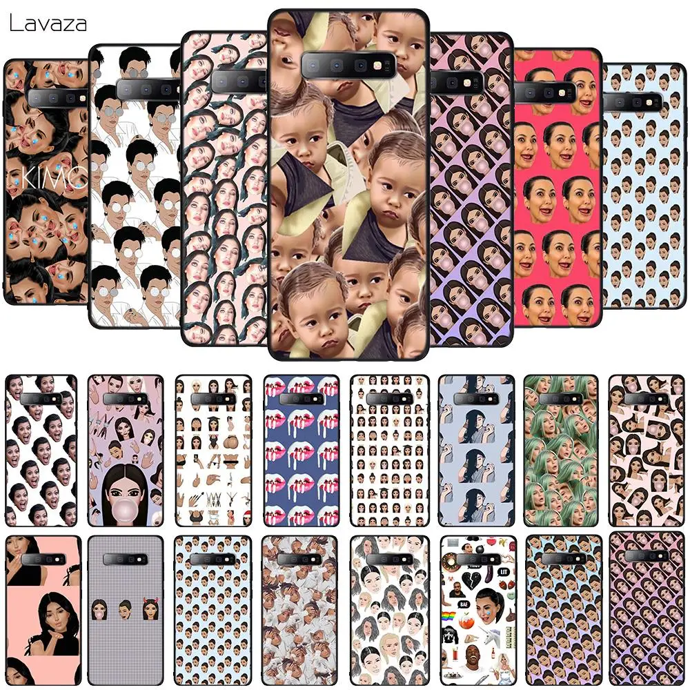 Мягкий ТПУ чехол Lavaza Kimoji Kim Kardashian kanye west north kylie jenner для Samsung Galaxy A10 A30 A40 A50 A70 M10 M20 M30 |