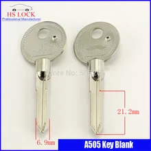 Железный hengfengcross ключ для двери заготовка слесарные принадлежности пустые ключи cilvil горизонтальный станок для изготовления ключей A505 должен использовать Железный нож