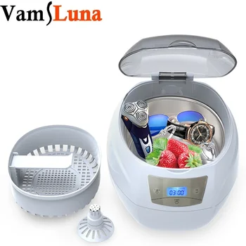 

Ultrasonic Bath Cleaner 750ML for Cleaning Nail tools, Eyeglasses, Watches, Rings, Necklaces, Coins, Razors, Dentures, Combs