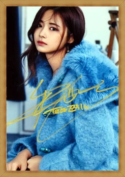 

signed TWICE TZUYU autographed photo Twicetagram 6 inches freeshipping 122017AA