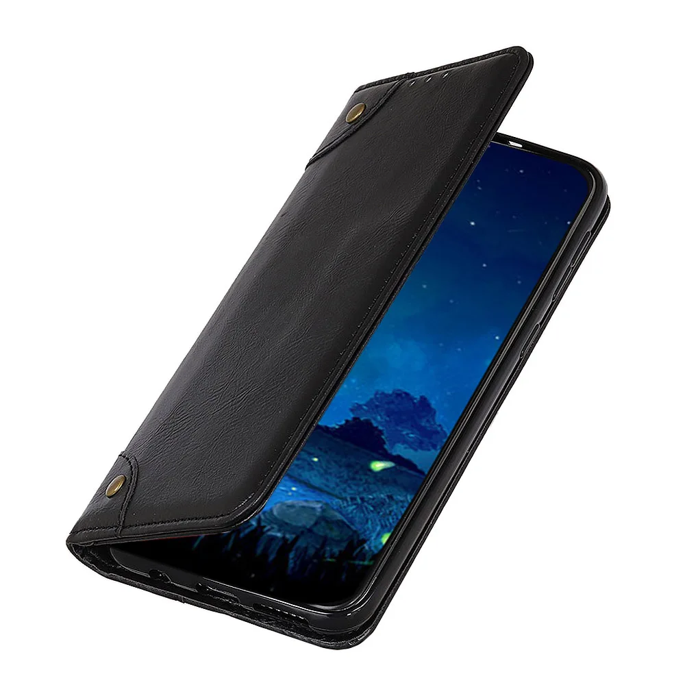 Роскошный Магнитный чехол-книжка mi 9 для Xiaomi mi 9 SE mi 9T PRO mi 8 se 8 lite тонкий Чехол-кошелек из искусственной кожи чехол с флип-стойкой - Цвет: Черный