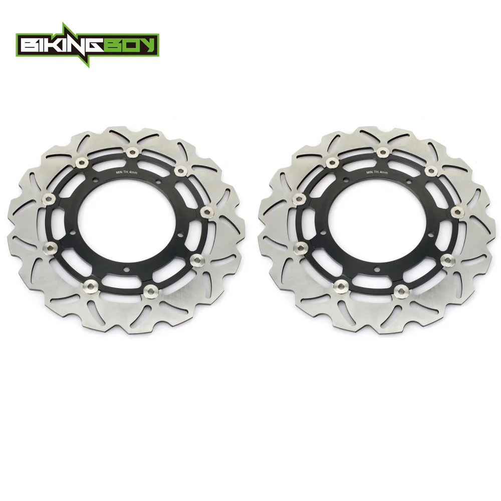 

BIKINGBOY For YAMAHA FZ1 1000 2006-2014 FZ1 ABS 06-14 FZ1 Fazer / ABS 2007-2012 FZ1 N / ABS 06-12 Front Brake Discs Disks Rotors