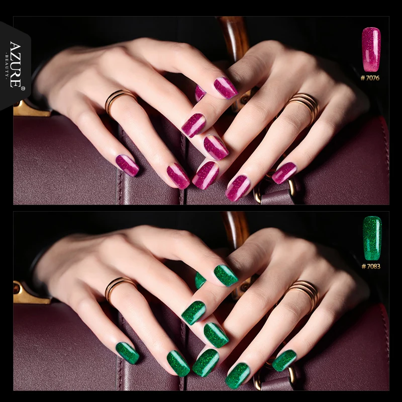 AZURE BEAUTY Nail Gel Polish Fashion Colors For Nail Design Soak Off Hybrid Enamel 7ml Gel Varnishes Azure UV Gel Nail Polish