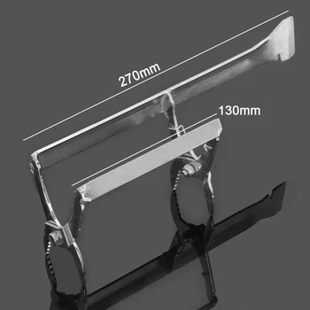 

JX-LCLYL 1pc New Stainless Steel Bee Hive Frame Holder Lifter Capture Grip Tool Equipment