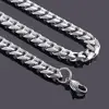 Never Fade 3.5mm-7mm Stainless Steel Cuban Chain Necklace Waterproof  Men Link Curb Necklace Gift Jewelry ► Photo 3/4