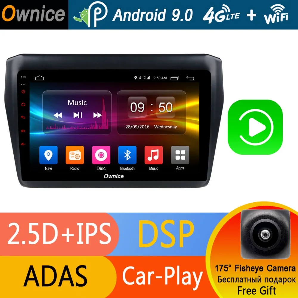 Автомобильный DVD-проигрыватель Octa 8 Core Android 9 0 для Suzuki Swift 2018 Стерео | Автомагнитолы -33010756650