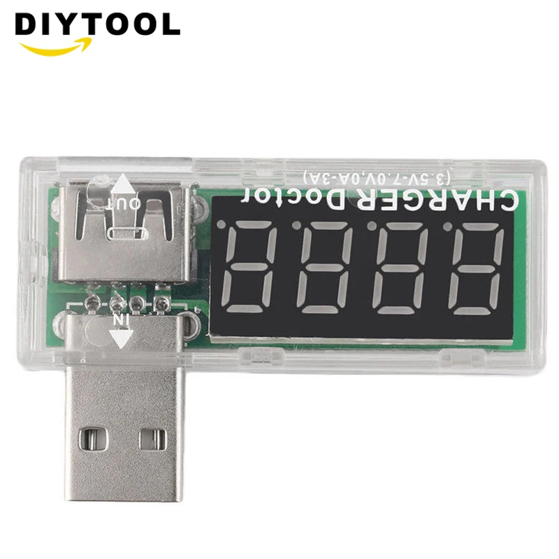 Тестер usb тестер измеритель тока и напряжения цифровой дисплей мини USB