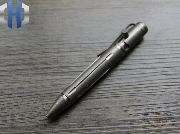 

Titanium Alloy Mini EDC Bolt Pen Tactical Pen Signature Pen Broken Window Tools