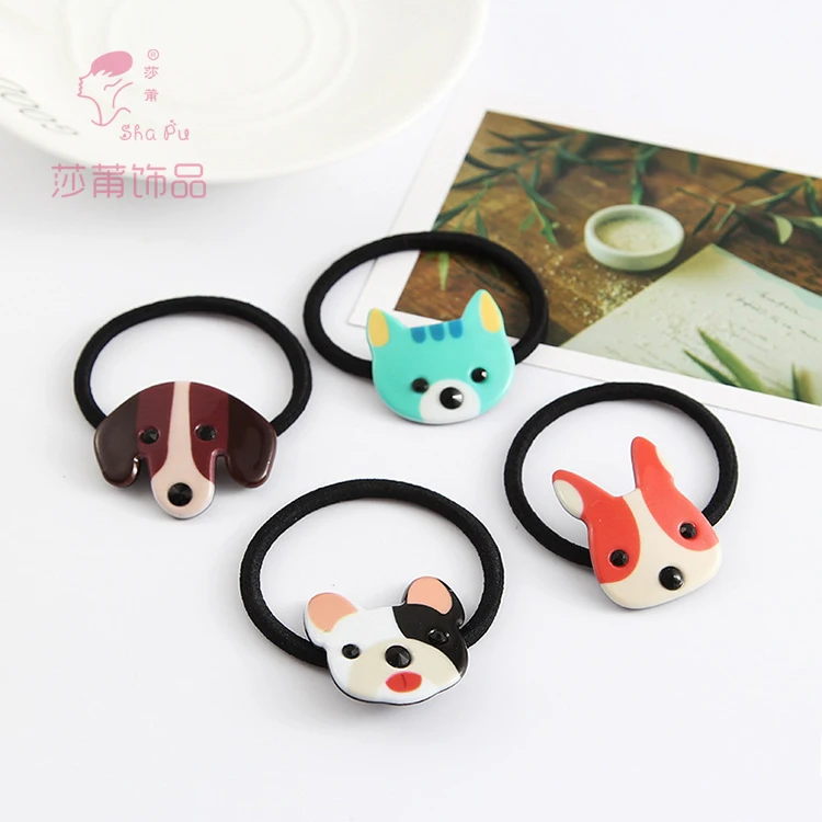Shapu Fashion acrylic dog hair bands express high elasticity for rubber