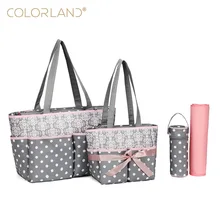 5 шт./компл.»; Модная одежда для мамы сумка сумки для подгузников для мамы и для маленьких больших Ёмкость Сумки для подгузников сумка-Органайзер на коляску для беременности и родам