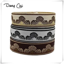 

Polyester cotton lace Embroidery Ribbons accessories jacquard ethnic webbing lace embellishments for sewing 5yards/lot Width 3CM