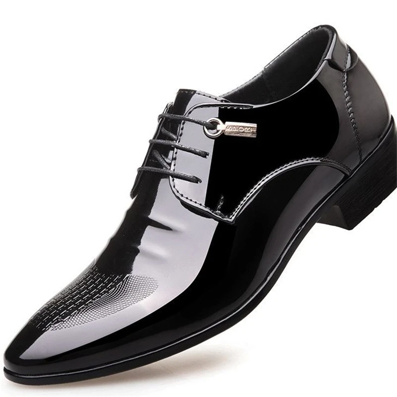 black designer formal oxford shoes for men wedding shoes