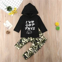 Infant Baby Boy Funny Fist Hoodies Outfit Sweatshirt Tops Camo Pants Clothes 2Pcs Set Infant Baby Boy Funny Fist Hoodies Outfit Sweatshirt Tops Camo Pants Clothes 2Pcs Set