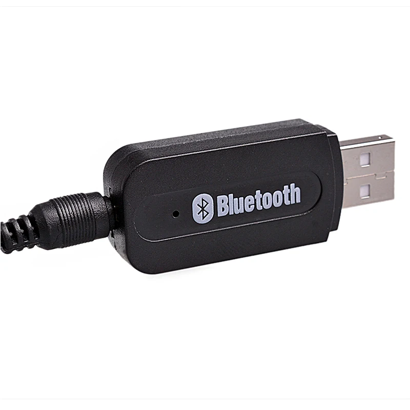 Мини портативный 3,5 мм аудио Bluetooth приемник беспроводной USB музыкальный адаптер A2DP Dongles для автомобиля AUX домашние колонки телефон