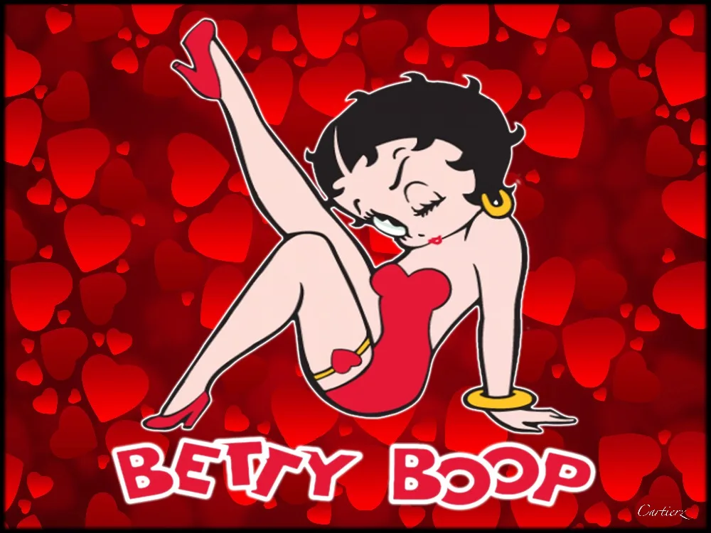 

L#&153 Custom Betty Boop &uy Home Decor modern For Bedroom Wall Poster Size more size Silk Q#153tu