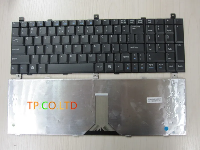 

100% New FOR ACER Aspire 1800 1801 1802 1804 9500 9502 US laptop keyboard