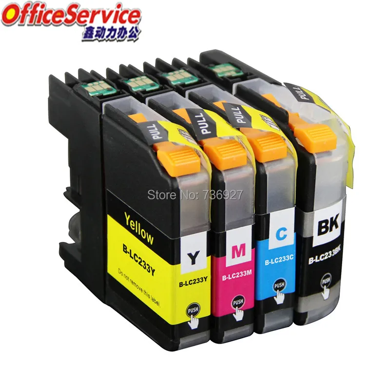 LC233 LC231 LC237 LC235 Compatible Ink Cartridge For Brother MFC-J5720/J4120/J4620/J5320/J480DW/J680DW/J880DW printer