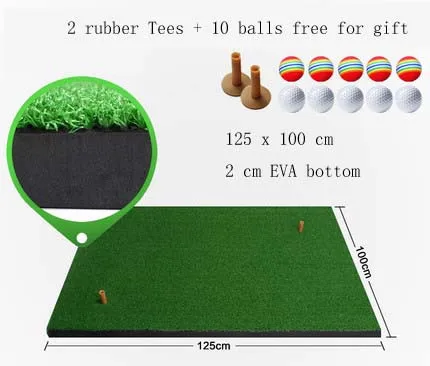 golf hitting mat gold driving mat17